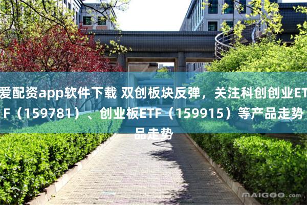 爱配资app软件下载 双创板块反弹，关注科创创业ETF（159781）、创业板ETF（159915）等产品走势