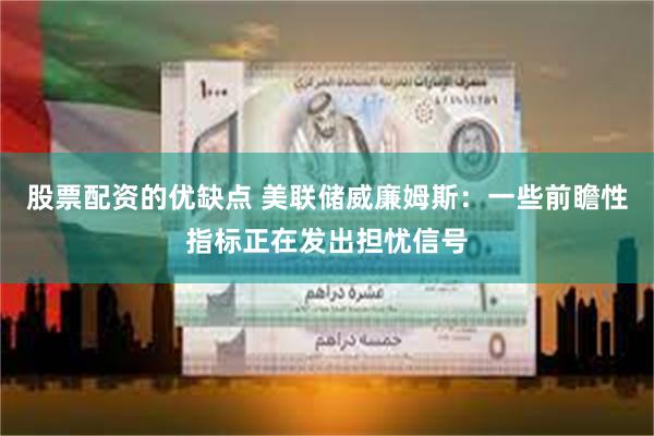 股票配资的优缺点 美联储威廉姆斯：一些前瞻性指标正在发出担忧信号
